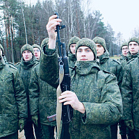 Занятия по огневой подготовке с новым пополнением 36 дмостбр