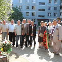 В Могилёве состоялось открытие Алееи имени Героя Советского Союза 