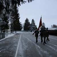 Торжественное построение, посвященное началу нового учебного года