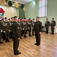 В Могилёве в средней школе №12 состоялось торжественное открытие военно-патриотического клуба «Бригада»