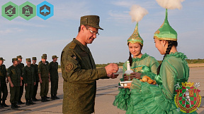 Гвардейский принимает гостей