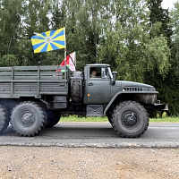 Военнослужащие 377 зрп совершили 50-километровый марш