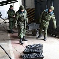 Кипит работа у танкистов