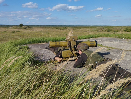 Военнослужащие 11 омбр совершенствуют навыки стрельбы из  ПТУР