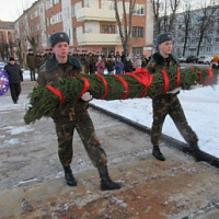 Митинг, посвященный 33-й годовщине вывода советских войск из Афганистана