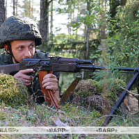 Военнослужащие 6 омбр несут службу на блокпостах