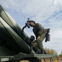 Тактическое учение на полигоне Осиповичский