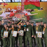 У военных медиков — бронзовая ступень пьедестала почёта!
