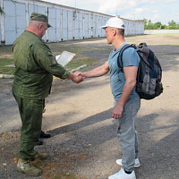 Завершился учебный сбор с офицерами запаса
