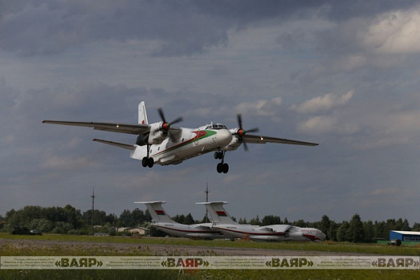 В в/ч 06752 прошли плановые полеты на военно-транспортном самолете Ан-26