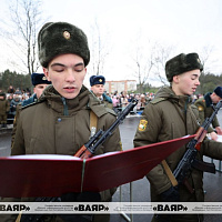 Присягнули на верность Родине