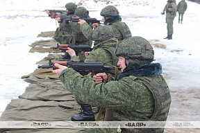 Занятия с военнообязанными, призванными из запаса на военный сбор