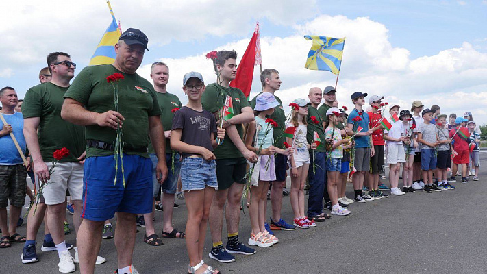 Велопробег, посвященный Дню Независимости Республики Беларусь
