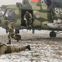 Эпизод практических действий войск на полигоне Брестский 