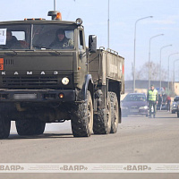 Марш в район выполнения задач