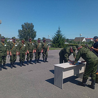 В Дрогичинском и Малоритском районах Брестской области в рамках плановых учебных сборов с военнообязанными проводятся КШУ