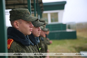 Воспитанники Минского суворовского военного училища посетили 230-й общевойсковой полигон