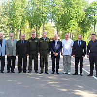 Торжественное собрание по случаю 105-летия со дня образования военного комиссариата Витебской области