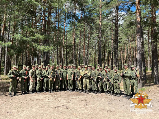 Полевой выход курсантов-первокурсников