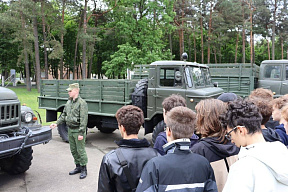 Учащиеся центра допризывной подготовки посетили 361 боо (ЦОВУ)