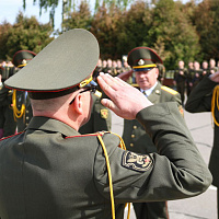 Церемония принятия Военной присяги в Жодино