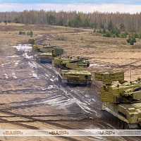 На 174-м учебном полигоне ВВС и войск ПВО проходит тактическое учение с боевой стрельбой