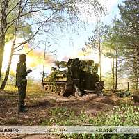 Продолжается проверка боевой готовности Вооружённых Сил в одной из артиллерийских бригад