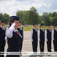 Областной этап спортивно-патриотической игры «Зарница» проходит в Гроднеском гарнизоне