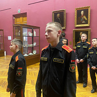 Воспитанники МСВУ посетили Национальный художественный музей Республики Беларусь