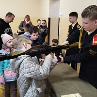 День открытых дверей в Минском суворовском военном училище