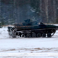 Занятия по боевой подготовке с военнослужащими 120 омбр