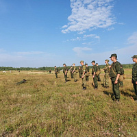 Первая в жизни стрельба курсантов
