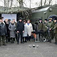 В 48-м отдельном батальоне РЭБ прошел день открытых дверей
