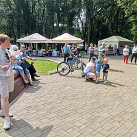 Праздничные мероприятия в парке Янки Купалы