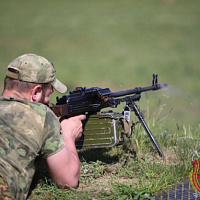 Финальный этап испытаний на право ношения нагрудного знака «Доблесть и мастерство»