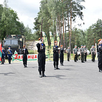 На полигоне Брестский подвели итоги патриотической игры «Зарница» 