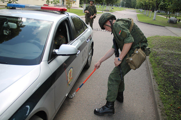 Минская военная комендатура отработала мероприятия боеготовности