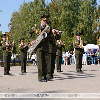 В Осиповичах прошел завершающий тур конкурса военных духовых оркестров