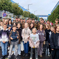 Военнослужащие  7-го инженерного полка посетили ОАО «БелАЗ»