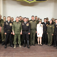 «Чёрные береты» выступили для гвардейцев