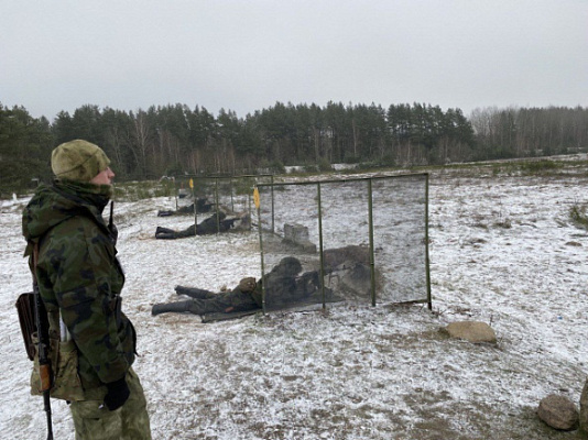 Совершенствовали навыки на полигоне