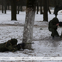 Военно-патриотическая акция «Готовы Родине служить» прошла в Колодищах