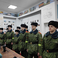 56-й  отдельный полк связи посетили воспитанники МСВУ