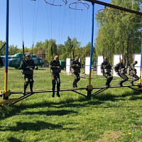 Подготовка к первому прыжку с парашютом