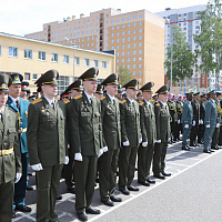 Торжественная церемония выпуска офицеров