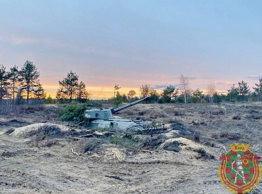 На полевом выходе — интенсивная боевая подготовка