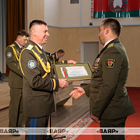 В командовании ВВС и войск ПВО состоялись торжественное собрание и праздничный концерт