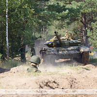 Комплексное занятие с курсантами Военной академии Республики Беларусь
