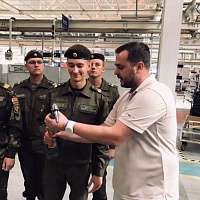 Экскурсия для военнослужащих