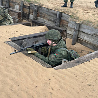 Занятия с курсантами военного факультета в ГрГУ имени Я. Купалы